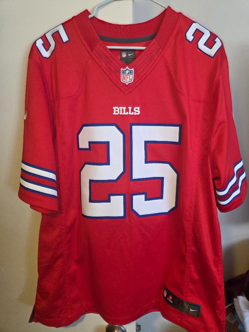 NFL Buffalo Bills Jersey Nike Size XL